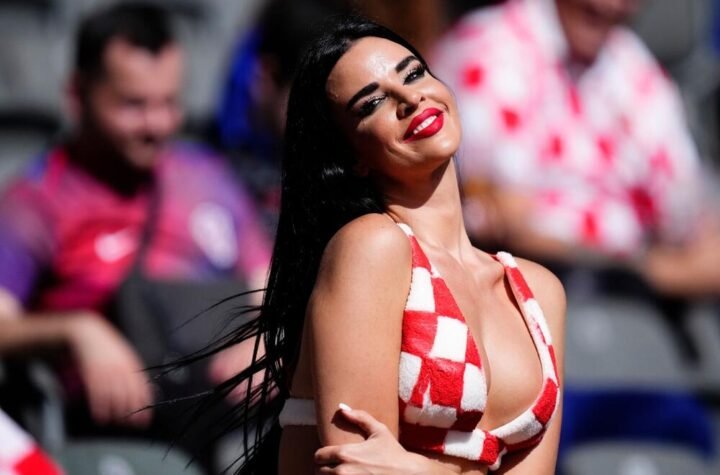 Vatrena Ivana pokupila svu pažnju u Dalasu: Korset u bojama Hrvatske, teksas šorts, a grudi samo što ne ispadnu