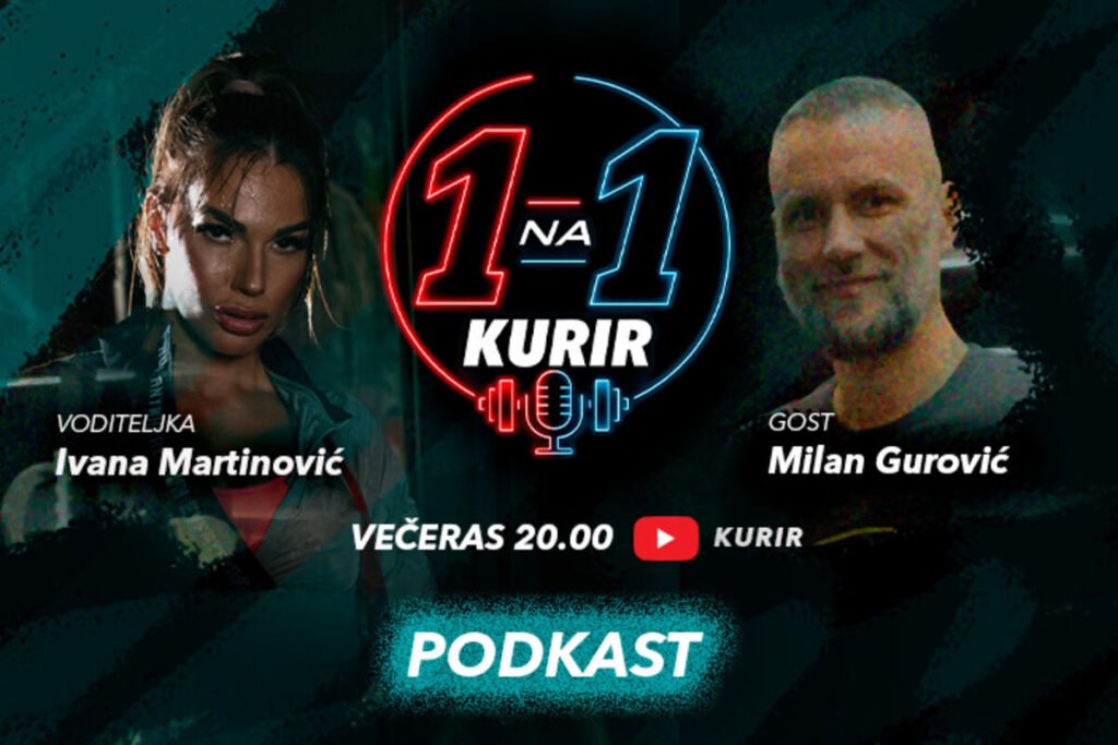 „1 NA 1 GYMCAST“: NOVI PODKAST NA KURIROVOM JUTJUB KANALU – večeras od 20 sati