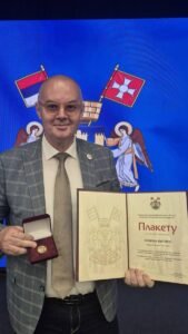 ANDRIJA JORGIĆ DOBITNIK PRESTIŽNOG PRIZNANJA OPŠTINE VRNJAČKA BANJA
