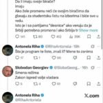 BLOKADERI PUCAJU PO SVIM ŠAVOVIMA! Antonela Riha spustila Georgieva i otkrila da STUDENTI I OPOZICIJA NEMAJU NIKAKAV PROGRAM!