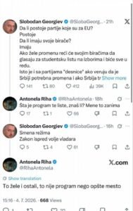 BLOKADERI PUCAJU PO SVIM ŠAVOVIMA! Antonela Riha spustila Georgieva i otkrila da STUDENTI I OPOZICIJA NEMAJU NIKAKAV PROGRAM!