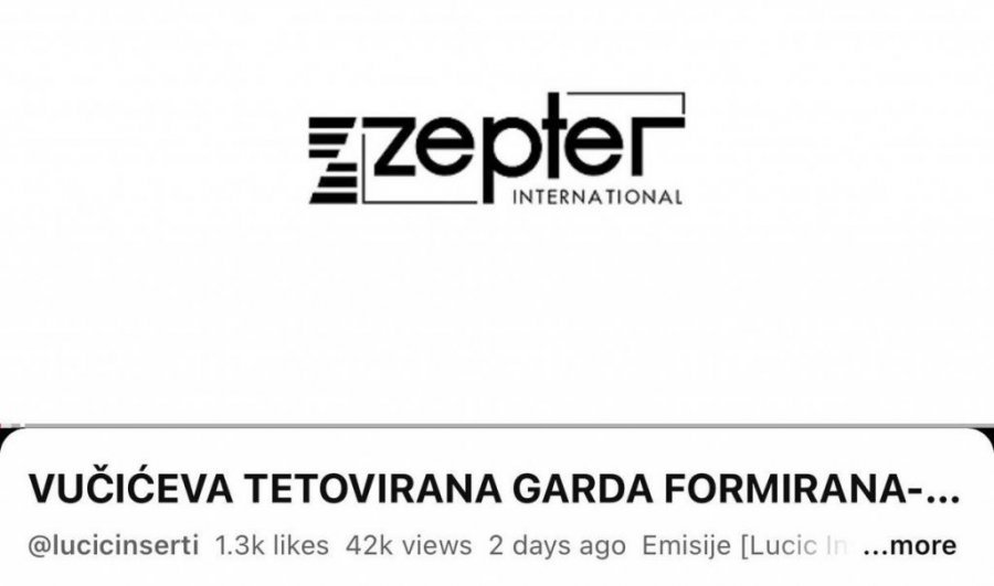 CEPTER SPONZORIŠE PLJUVAČINE O IZRAELU I JEVREJIMA, ali mu ne smeta da tamo radi i zgrće novac!