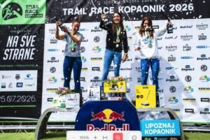 Đuro Borbelj i Victoria Keller iz PK Železničar Inđija pobednici trke 24k Trail race Kopaonik