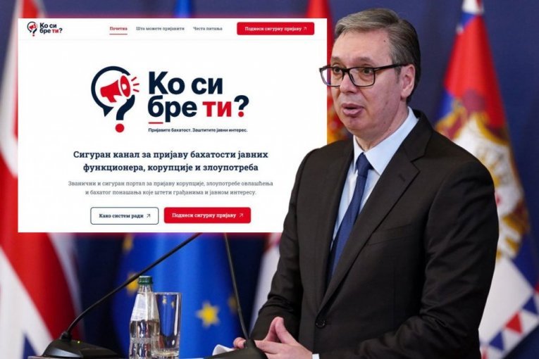 DO SADA STIGLO 12.000 PRIJAVA NA PORTALU "KO SI BRE TI"! Vučić: "Do sada smo odgovorili na 4.300!"