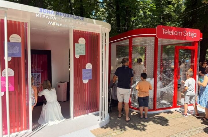 Ekspo karavan stigao u Vrnjačku Banju: Paviljon igre okupio posetioce u srcu najpoznatije srpske banje