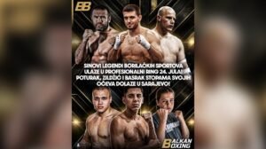 Kakav otac, takav sin! Tri naslednika legendarnih boraca iste večeri na Balkan Boxing 9 u Sarajevu!