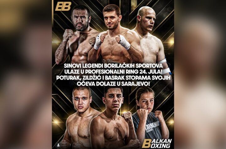 Kakav otac, takav sin! Tri naslednika legendarnih boraca iste večeri na Balkan Boxing 9 u Sarajevu!