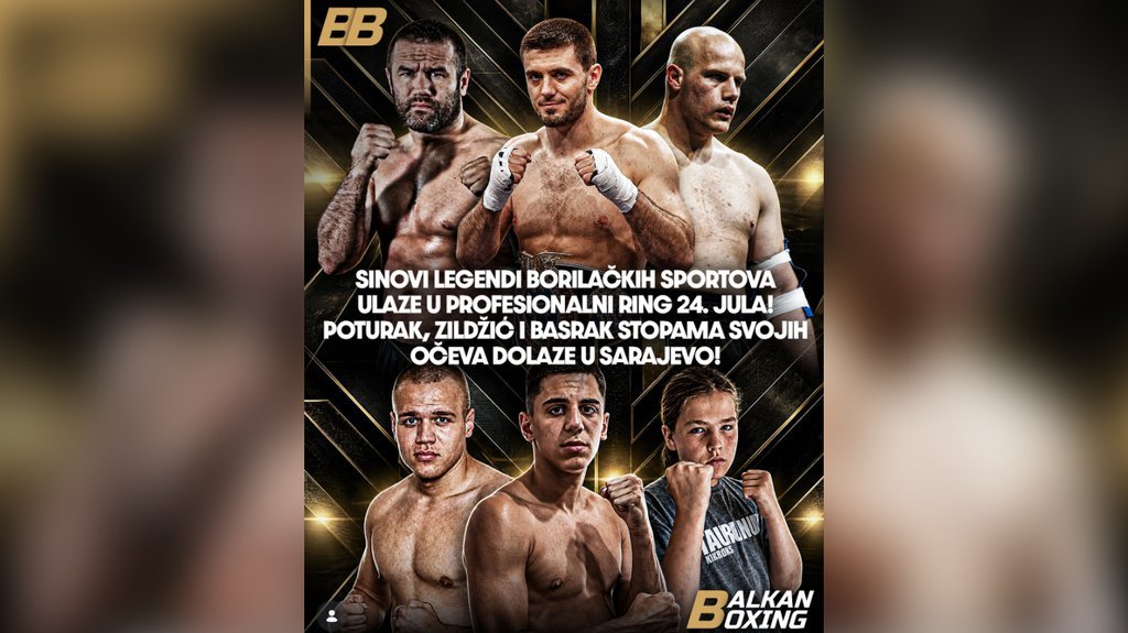 Kakav otac, takav sin! Tri naslednika legendarnih boraca iste večeri na Balkan Boxing 9 u Sarajevu!