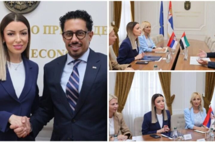 MINISTARKA MESAROVIĆ SE SASTALA SA AMBASADOROM UJEDINJENIH ARAPSKIH EMIRATA: Odnosi dve zemlje na istorijski najvišem nivou, Srbija pouzdan i važan pa