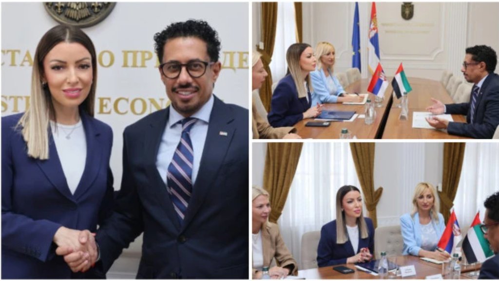 MINISTARKA MESAROVIĆ SE SASTALA SA AMBASADOROM UJEDINJENIH ARAPSKIH EMIRATA: Odnosi dve zemlje na istorijski najvišem nivou, Srbija pouzdan i važan pa