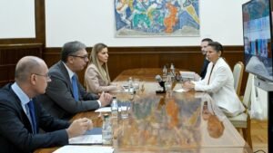 NOVO POGLAVLJE SARADNJE SA SZO: Vučić se sastao sa predstavnicima Svetske zdravstvene organizacije, danas potpisujemo važan sporazum (FOTO)
