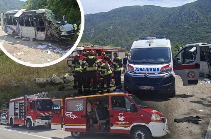 OVO JE UZROK STRAVIČNE NESREĆE U CRNOJ GORI?! Autobus pun Srba udario u stenu i prevrnuo se, devojka stradala: "Mojoj Joki nije bilo spasa!"