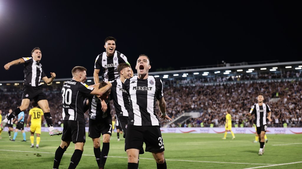 PARTIZAN U TREĆEM KOLU: Crno-beli slavili u Luksemburgu i zakazali dvomeč sa Tobolom
