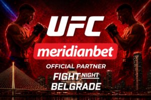 PIŠE SE ISTORIJA U ARENI: Meridianbet zvanični sponzor UFC Fight Night Belgrade!