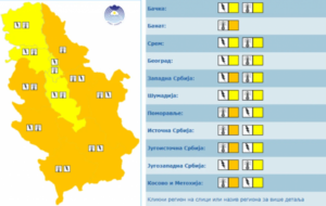 RHMZ IZDAO HITNO UPOZORENJE! Evo koji delovi Srbije prvi dolaze na udar nevremena, preti i grad!