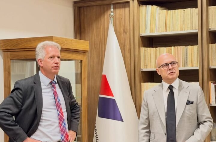 VUČEVIĆ SE SASTAO SA FERGUSONOM Sa ambasadorom Velike Britanije o bilateralnoj saradnji i jačanju odnosa