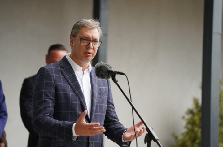 VUČIĆ DANAS U LESKOVCU! Obilazi radove na modernizaciji puta između Gornjih i Donjih Sinkovaca!