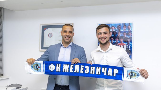 Železničar promovisao novog golmana: Jovan Miladinović u Pančevu