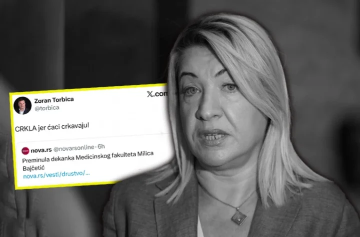 BOLESNO! Blokaderi se naslađuju smrću dekanke Medicinskog fakulteta (FOTO)