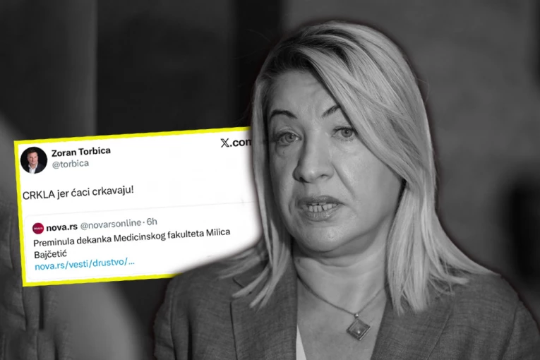 BOLESNO! Blokaderi se naslađuju smrću dekanke Medicinskog fakulteta (FOTO)