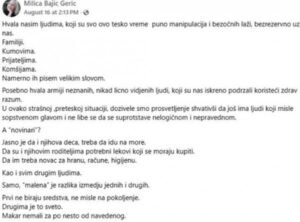 ĆERKA PREMINULOG PEVAČA PREKINULA ĆUTANJE! Milica Bajić poslala SNAŽNU PORUKU, pomenula MANIPULACIJE I BEZOČNE LAŽI!