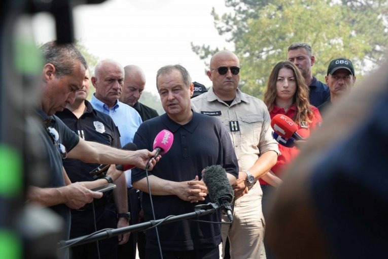 DAČIĆ: Teška situacija sa požarima, obratili smo se i Mehanizmu civilne zaštite EU