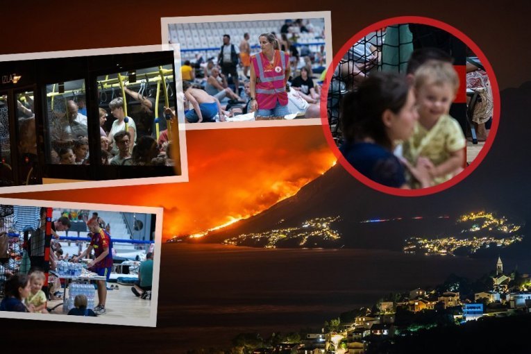 DEVET OSOBA ŽIVOTNO UGROŽENO, POŽARI I DALJE DIVLJAJU! Vatrogasci na izmaku snaga, evo gde je najgore!