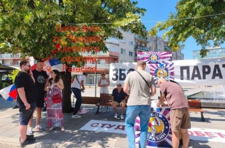 DOBRO POZNATA LICA IZ BIVŠEG REŽIMA! Sve sami partijski kadrovi i DOS perjanice na protestu podrške "nezavisnom" Dejanu Periću sa blokaderske liste!