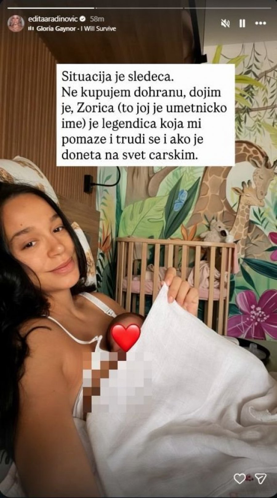 EDITA PROVELA BESANU NOĆ ZBOG ĆERKE! Požalila se na mrežama - MAME, OBAVEZNO PROČITAJTE!