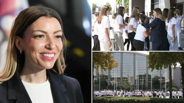 EKSPO OKUPIO 435 DECE POD JEDNIM KROVOM Ministarka Mesarović s njima obišla 'igralište': Oni su naš najveći kapital