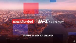 Meridianbet doneo revoluciju u online klađenju za UFC Fight Night spektakl
