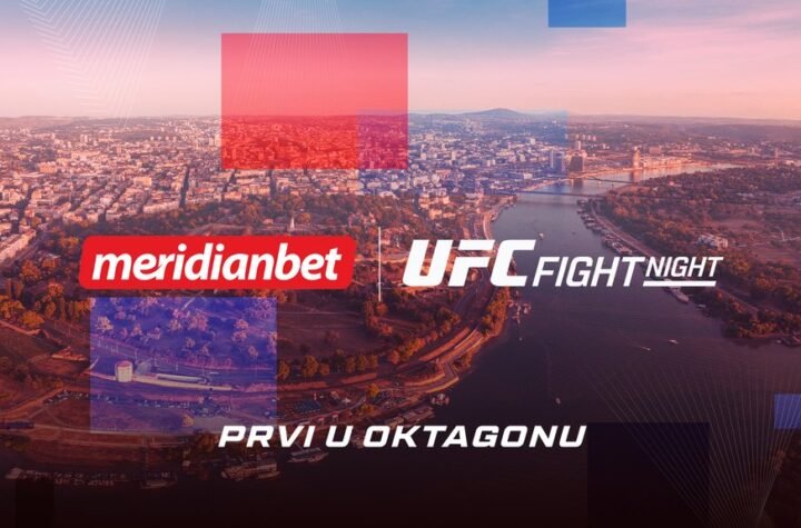 Meridianbet doneo revoluciju u online klađenju za UFC Fight Night spektakl