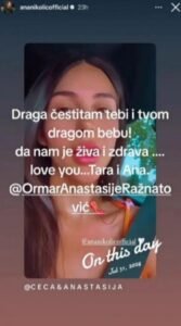 O NAJNOVIJEM PEHU ANE NIKOLIĆ BRUJI CELA SRBIJA! Evo kako je Anastasiji čestitala rođenje deteta - OVO ĆE VAS NASMEJATI DO SUZA!