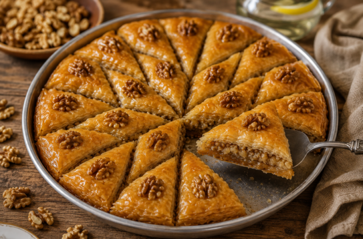 POSNA BAKLAVA S ORASIMA: Sočna, mirisna i prepuna fila - idealna za prazničnu trpezu (RECEPT)