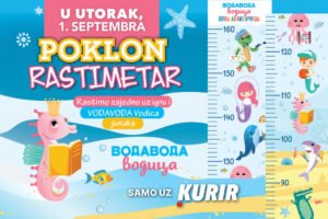 SJAJAN POKLON ZA VAŠE MALIŠANE: INFO vam 1. septembra poklanja VODAVODA rastimetar!