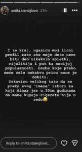 SRBIJA U SUZAMA ZBOG ANITE STANOJLOVIĆ! Nakon brojnih kompikacija morala da donese NAJTEŽU ODLUKU U VEZI DETETA!