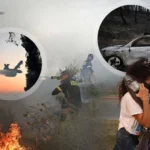 SRPKINJA SA TROJE DECE BEŽALA OD PAKLENOG POŽARA NA HALKIDIKIJU: "Gledaš crne oblake i shvatiš da NEMAŠ VIŠE VREMENA!"