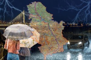SRUČILA SE KIŠA NA BEOGRAD! Počeli pljuskovi i grmljavina - oglasio se RHMZ!