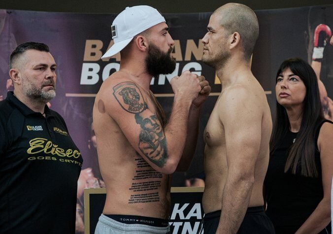 Sve je spremno za spektakl u Ložionici! Svi borci tačni na vagi pred Balkan Boxing 11, čeka nas 'vatromet' u ringu