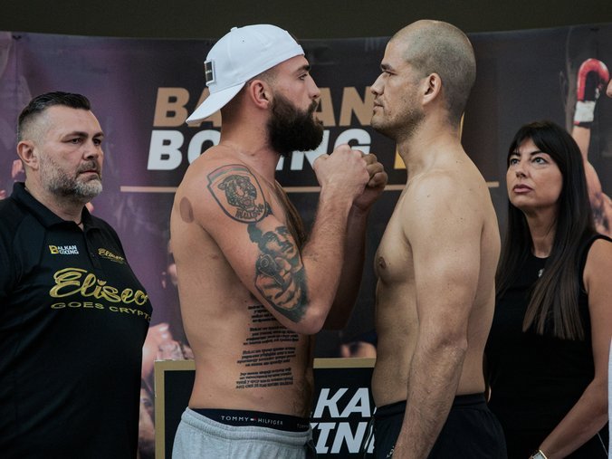 Sve je spremno za spektakl u Ložionici! Svi borci tačni na vagi pred Balkan Boxing 11, čeka nas 'vatromet' u ringu