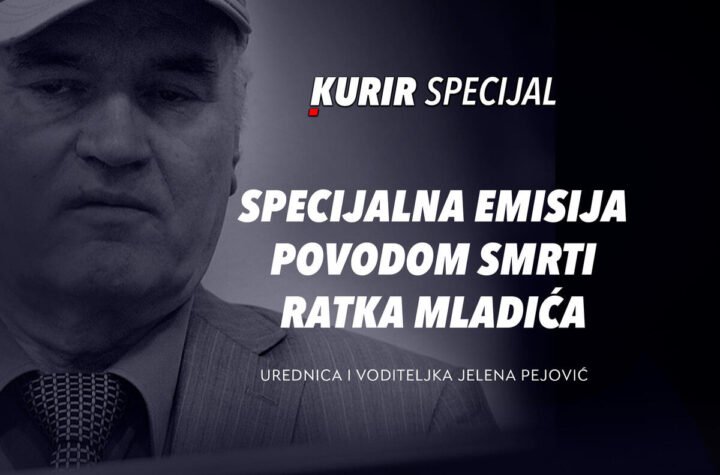 UŽIVO NA KURIR TELEVIZIJI: Specijalna emisija povodom smrti Ratka Mladića.