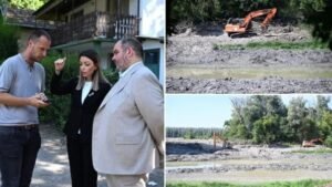 VAŽAN ZAHVAT NA BARAČKOM KANALU Država reaguje dok je Dunav na istorijskom minimumu! Ministarka Mesarović obišla radove kod Bezdana