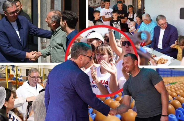 VUČIĆ U SELU VITOŠEVAC KOD RAŽNJA: Sutra i u subotu pojeftinjuju LEKOVI ZA SRCE! Potreban nam je mir i dijalog