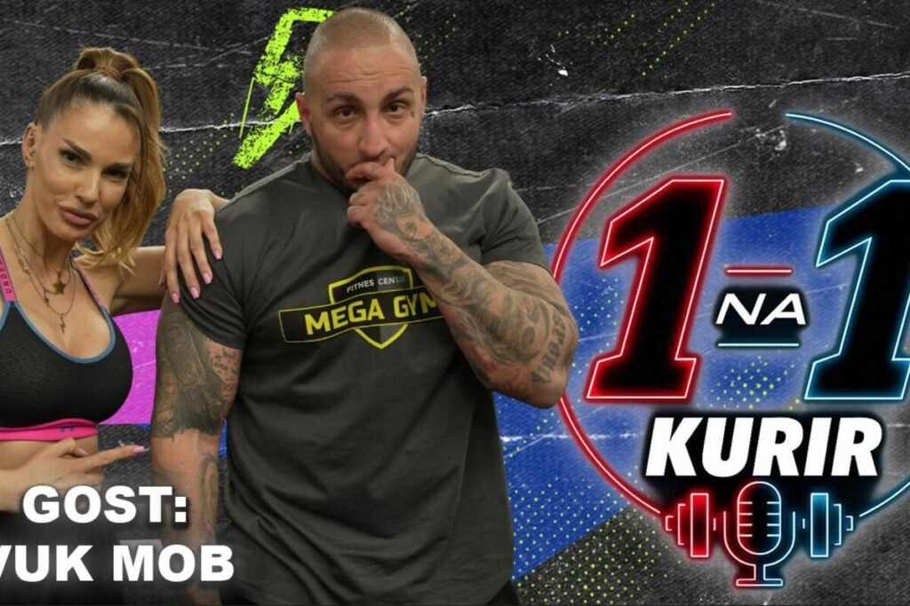 „ZAŠTO SAM ODLUČIO DA UĐEM U RING“- Vuk Mob u podkastu „1 na 1 Gymcast“ večeras na Kurirovom YouTube kanalu