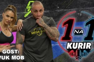 „ZAŠTO SAM ODLUČIO DA UĐEM U RING“- Vuk Mob u podkastu „1 na 1 Gymcast“ večeras na Kurirovom YouTube kanalu