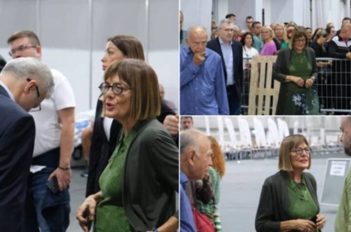 'Za Srbiju koja napreduje' PREDSEDNICA POKRAJINSKE VLADE MAJA GOJKOVIĆ PRVA POTPISOM PODRŽALA LISTU SNS-a