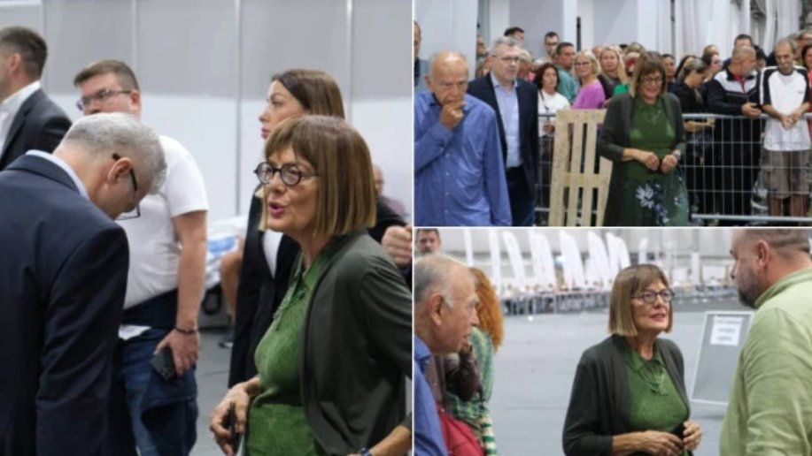'Za Srbiju koja napreduje' PREDSEDNICA POKRAJINSKE VLADE MAJA GOJKOVIĆ PRVA POTPISOM PODRŽALA LISTU SNS-a
