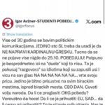 Blokaderi histerišu po društvenim mrežama - potvrdili potpunu nadmoć Ane Brnabić u TV duelu! (FOTO)