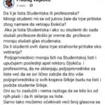 Blokaderi iz Kraljeva potvrdili: Đokoć i profesori ucenjuju studente -  Evo ko naređuje plenumima!