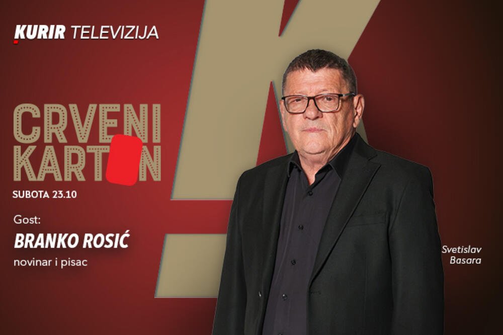 “Čitanje je nekada imalo veći društveni značaj” – Branko Rosić u večerašnjem Crvenom kartonu od 23.10